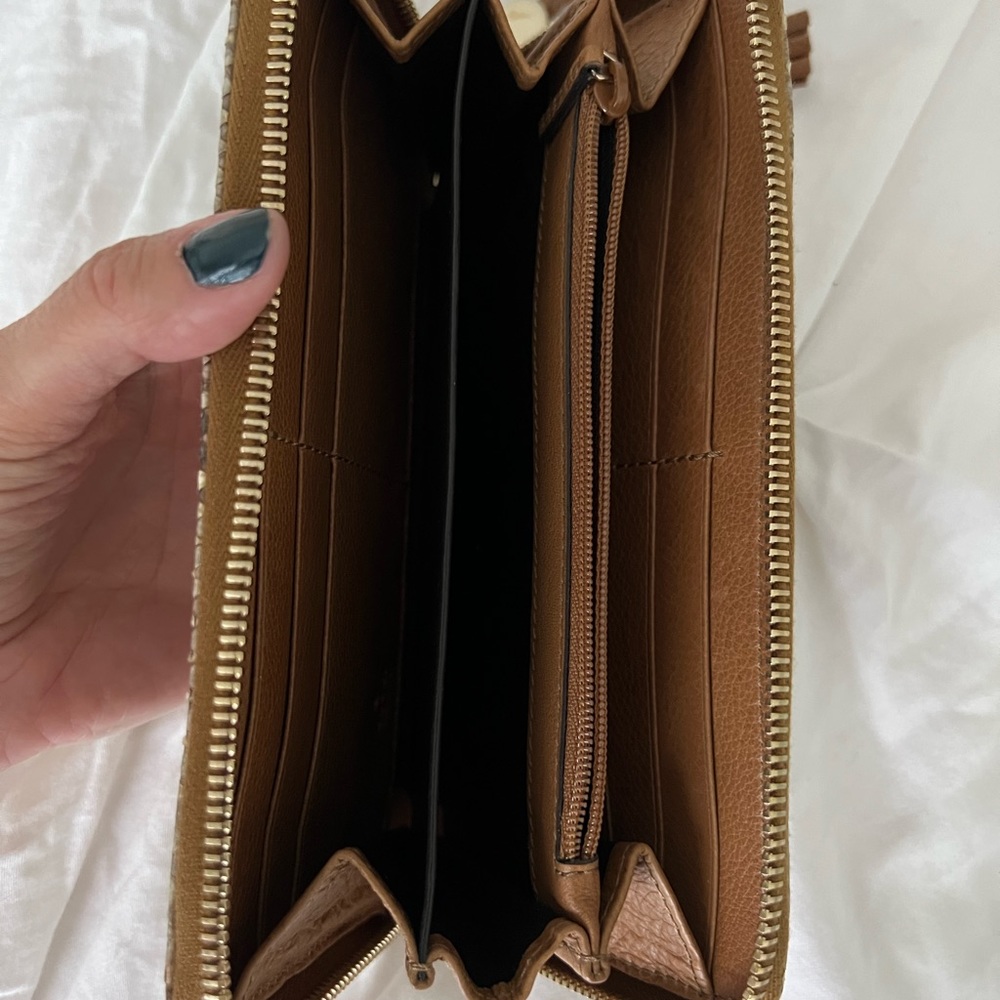 Authentic Gucci Python Zip Around Wallet - Picture 3 of 4